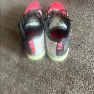 Nike Black and Pink Athletic Sneakers